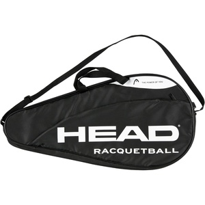 image:imageHEAD Racquetball Deluxe Coverbag  Racket Carrying Bag with Accessory Compartment amp Adjustable Shoulder Strap Black