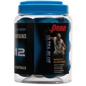 image:imagePenn Ultra Blue Racquetballs 12Pack HighBounce Rubber Balls for Racquetball amp Dog Fetch12Pack