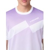 image:imageHEAD Mens Pro Performance TShirt  Engineered Jacquard Fabric with Moisture Wicking Ventilated Athletic Tennis TopPurple Print