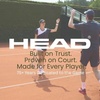 image:imageHEAD Mens Pro Performance TShirt  Engineered Jacquard Fabric with Moisture Wicking Ventilated Athletic Tennis TopWhite Print