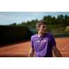 image:imageHEAD Mens Rainbow TShirt  Moisture Wicking Cotton Blend Logo TShirt with Stretch for Tennis and Everyday WearPurple