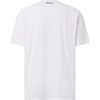 image:imageHEAD Mens Rainbow TShirt  Moisture Wicking Cotton Blend Logo TShirt with Stretch for Tennis and Everyday WearWhite
