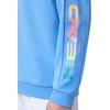 image:imageHEAD Mens Rally Full Zip Hoodie  Cotton Blend French Terry Jacket with Lined Hood and Modern Athletic DesignAirforce Blue