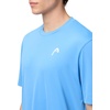image:imageHEAD Mens Slice II Performance TShirt  Moisture Wicking Interlock Fabric Loose Athletic Fit Lightweight Tennis TopAirforce Blue