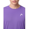 image:imageHEAD Mens Slice II Performance TShirt  Moisture Wicking Interlock Fabric Loose Athletic Fit Lightweight Tennis TopPurple
