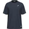 image:imageHEAD Mens Slice TShirt  Lightweight MoistureWicking Athletic Tennis Shirt with Breathable Mesh PanelsNavy