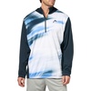 image:imageHEAD Mens TopSpin Performance Hoodie with Modern Print MoistureWicking Fabric Half Zip Design amp Athletic FitNavy Print