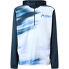 image:imageHEAD Mens TopSpin Performance Hoodie with Modern Print MoistureWicking Fabric Half Zip Design amp Athletic FitNavy Print