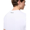 image:imageHEAD Mens Vision TShirt  Cotton Blend Performance Tee with MoistureWicking Fabric and Modern Graphic PrintWhite Purple