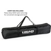 image:imageHEAD Portable Pickleball Net System  Official Size Quick Setup amp Carry Bag  Durable amp Lightweight Black Net for IndoorOutdoor Play