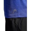 image:imageHead Mens Apexnext Crewneck TShirt Standard Fit Midweight Stretch Flex Motion Performance MaterialRoyal Blue Heather