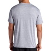 image:imageHead Mens Apexnext Crewneck TShirt Standard Fit Midweight Stretch Flex Motion Performance MaterialSleet Heather