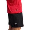 image:imageHead Mens Apexnext Crewneck TShirt Standard Fit Midweight Stretch Flex Motion Performance MaterialTrue Red Heather