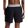 image:imageHead Mens Court Crafters Short Standard Fit 7 Inseam Lightweight MoistureWicking MaterialBlack