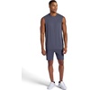 image:imageHead Mens Crosscourt Short Standard Fit 7 Inseam Stretch Lightweight Material MoistureWickingCool Grey