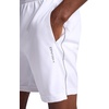 image:imageHead Mens Crosscourt Short Standard Fit 7 Inseam Stretch Lightweight Material MoistureWickingStark White