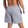 image:imageHead Mens Deuce Short Standard Fit 7 Inseam Breathable Mesh FabricSleet