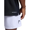 image:imageHead Mens Doubles Hypertek Performance Scoopneck Tanktop Relaxed Fit MoistureWicking Cool Touch MaterialBlack