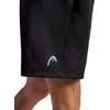 image:imageHead Mens Elevate Essence Short Standard Fit 7 Inseam Stretch Midweight Micro Pique Scuba MaterialBlack