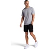 image:imageHead Mens Elevate Essence Short Standard Fit 7 Inseam Stretch Midweight Micro Pique Scuba MaterialBlack