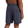 image:imageHead Mens Elevate Essence Short Standard Fit 7 Inseam Stretch Midweight Micro Pique Scuba MaterialEbony