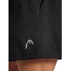 image:imageHead Mens Endurance Short Standard Fit 5 Inseam Lightweight Stretch MoistureWicking MaterialBlack