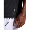 image:imageHead Mens Flex Raglan Crewneck TShirt Standard Fit Lightweight and Breathable Grid MeshBlack