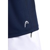 image:imageHead Mens Flex Raglan Crewneck TShirt Standard Fit Lightweight and Breathable Grid MeshNavy