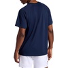 image:imageHead Mens Flex Raglan Crewneck TShirt Standard Fit Lightweight and Breathable Grid MeshNavy