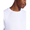image:imageHead Mens Flex Raglan Crewneck TShirt Standard Fit Lightweight and Breathable Grid MeshStark White