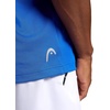 image:imageHead Mens Flex Raglan Crewneck TShirt Standard Fit Lightweight and Breathable Grid MeshSupreme Blue
