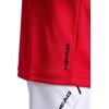 image:imageHead Mens Flex Raglan Crewneck TShirt Standard Fit Lightweight and Breathable Grid MeshTrue Red