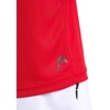 image:imageHead Mens Flex Raglan Crewneck TShirt Standard Fit Lightweight and Breathable Grid MeshTrue Red