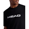 image:imageHead Mens Graphic Crewneck TShirt Standard Fit Soft CottonPolyester Jersey MaterialBlack