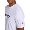 image:imageHead Mens Graphic Crewneck TShirt Standard Fit Soft CottonPolyester Jersey MaterialStark White