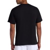 image:imageHead Mens Graphic Crewneck TShirt Standard Fit Soft Midweight CottonPolyester MaterialBlacklogo