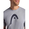 image:imageHead Mens Graphic Crewneck TShirt Standard Fit Soft Midweight CottonPolyester MaterialSleetlogo
