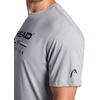 image:imageHead Mens Graphic Crewneck TShirt Standard Fit Soft Midweight CottonPolyester MaterialSleettennis Club