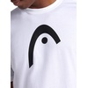 image:imageHead Mens Graphic Crewneck TShirt Standard Fit Soft Midweight CottonPolyester MaterialStark Whitelogo