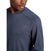 image:imageHead Mens Guard Long Sleeve Crewneck Top Relaxed Fit Stretch Midweight MaterialCool Grey Heather