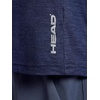image:imageHead Mens Guard Long Sleeve Crewneck Top Relaxed Fit Stretch Midweight MaterialNavy Heather
