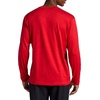 image:imageHead Mens Guard Long Sleeve Crewneck Top Relaxed Fit Stretch Midweight MaterialRacing Red Heather