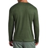 image:imageHead Mens Guard Long Sleeve Crewneck Top Relaxed Fit Stretch Midweight MaterialSwiss Army Green Heather