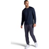 image:imageHead Mens Heat French Terry Crewneck Long Sleeve Top Standard Fit Midweight MaterialNavy Heather
