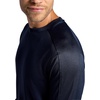 image:imageHead Mens Heat French Terry Crewneck Long Sleeve Top Standard Fit Midweight MaterialNavy Heather