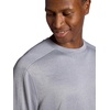 image:imageHead Mens Heat French Terry Crewneck Long Sleeve Top Standard Fit Midweight MaterialSleet Heather