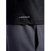 image:imageHead Mens Long Sleeve Training Mock Neck Top Standard Fit Stretchy Midweight MaterialBlack
