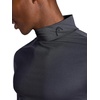 image:imageHead Mens Long Sleeve Training Mock Neck Top Standard Fit Stretchy Midweight MaterialEbony Heather