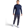 image:imageHead Mens Long Sleeve Training Mock Neck Top Standard Fit Stretchy Midweight MaterialNavy Heather