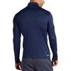image:imageHead Mens Long Sleeve Training Mock Neck Top Standard Fit Stretchy Midweight MaterialNavy Heather